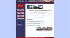 Desktop Screenshot of location-ile-de-groix.com