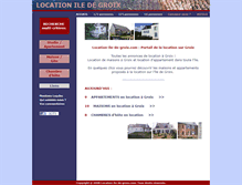 Tablet Screenshot of location-ile-de-groix.com